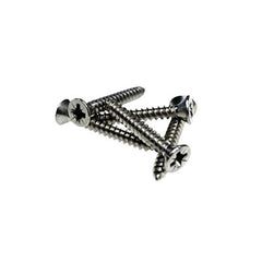 W4 1" No. 6 Countersunk Self-Tapping Stainless Steel Screws