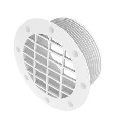 Whale White 65mm Air Duct Fixed Vent