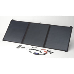 120watt fold up panel includes 10amp in-line pwm