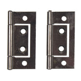 W4 2in flush hinge bronze finish