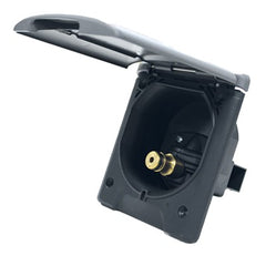 Fawo Grey Mains Water Inlet with Magnetic Lock