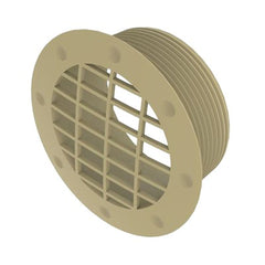 Whale Beige 65mm Air Duct Fixed Vent