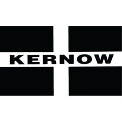 W4 Rectangle Kernow Flag Sticker