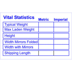 W4 Vital Statistics Sticker