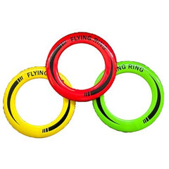 10in Flying Rings - Assorted Colours (Order in multiples of 48)