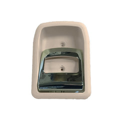 Hartal Inner Door Handle, Mocca with Chrome Handle