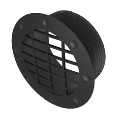 Whale Black 65mm Air Duct Fixed Vent