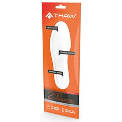 Thaw Pair of Disposable Foot Warmers