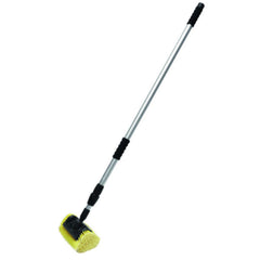 Reimo Wash Brush with Side Bristles and Telescopic Shaft 1.2-1.8m
