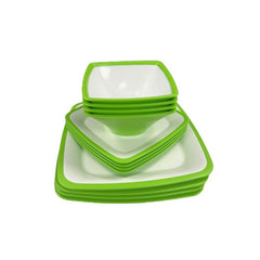Omada Green Square 12 Piece Dinner Set