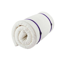 Duvalay 190x66cm Gold Foam Comfort Travel Topper