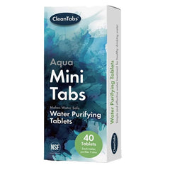 Clean Tabs Aqua Mini Tabs Water Purifying Tablets