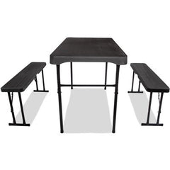 Quest Jet Stream Grassmoor Table & Bench