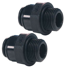 John Guest 1/2" to 12mm straight adaptor (2 pack)