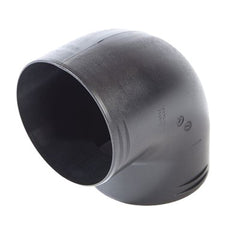 Whale Black 90mm Elbow Air Duct Fitting