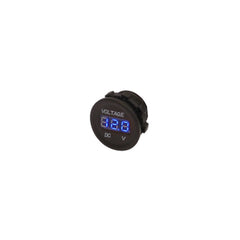 12v Voltmeter Blue