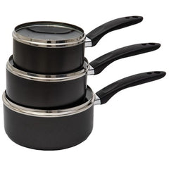 Quest Saucepan Set x 3