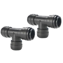 John Guest 12mm Equal Tee (2 Pack)