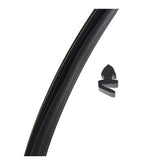 Hartal Stable Door Rubber Seal, Black (order multiples of 50m)