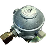 Cavagna 30mbar Gas Regulator with 90° Angled 10mm Outlet