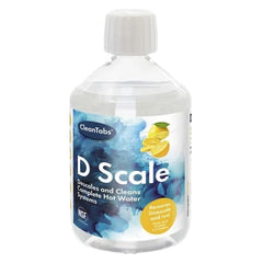 Clean Tabs 500ml D Scale Hot Water System Cleaner & Descaler