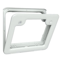 Thetford Light Grey Service Door 3 1 Lock, 1 Push Button