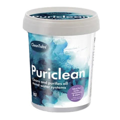 Clean Tabs 400g Puriclean Water System Cleaner & Steriliser Powder