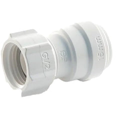John Guest 15mm - 1/2" bsp Female adaptor (order in multiples of 10)