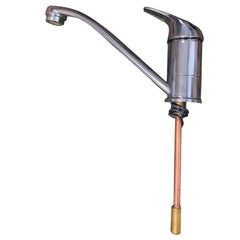 Keramik Charisma Chrome Mixer Tap with short spout push-fit nozzles