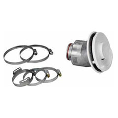 Alde Side Flue Terminal Outlet c/w Hose Clips