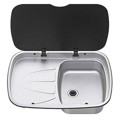 Thetford Argent Sink With Left Hand Drainer