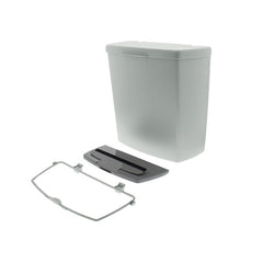Hartal 5 Piece Door Bin Set, Light Grey
