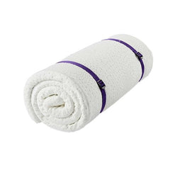 Duvalay 190x66cm Gold Foam Compact Travel Topper