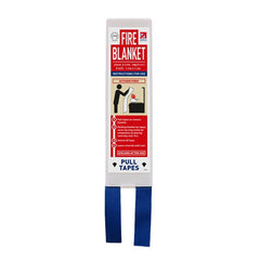 1.1m x 1.1m Square Pack Fire Blanket