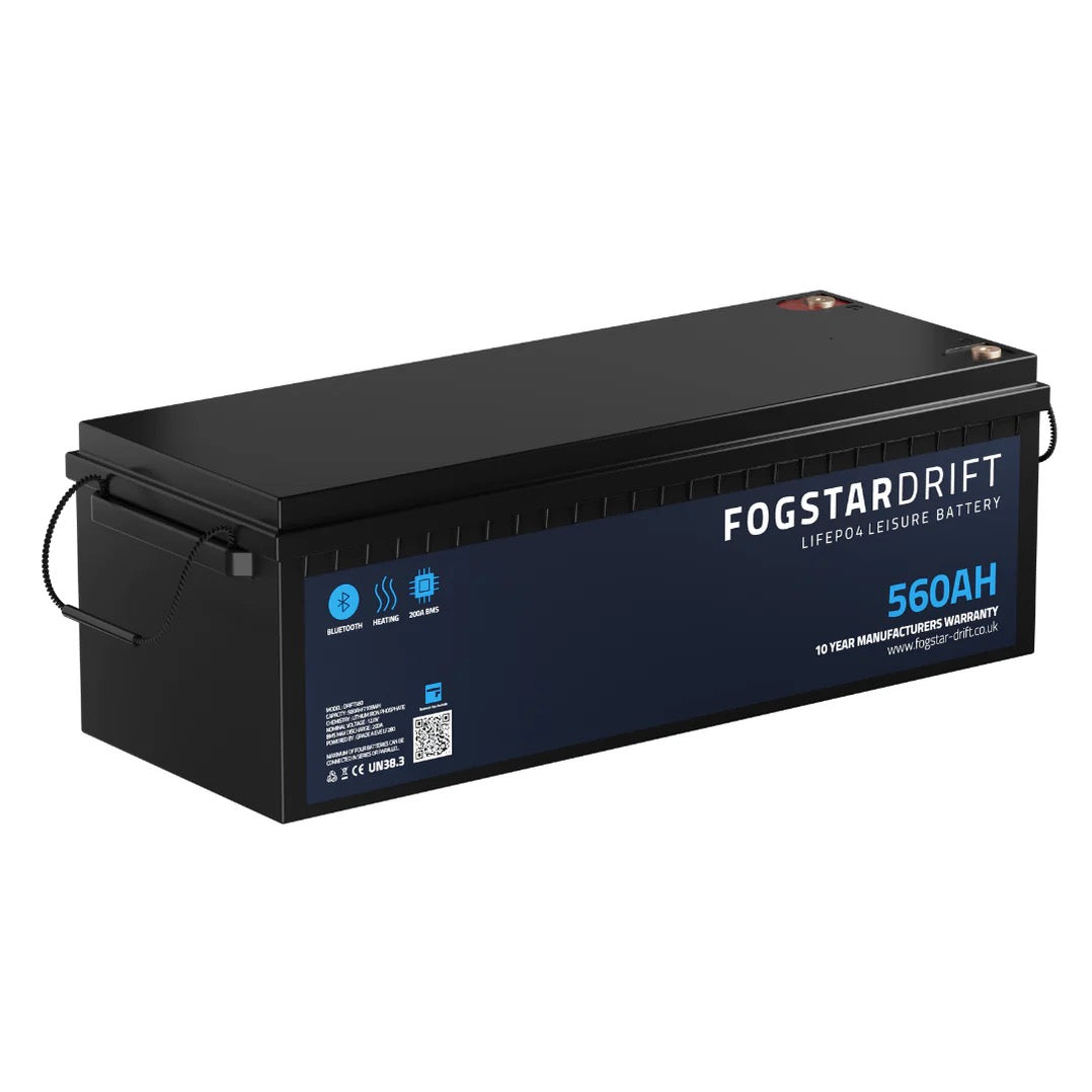 Lithium Leisure Battery - Fogstar Drift 12v 560Ah