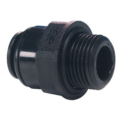 John Guest 12mm x 1/2 bsp Straight Threaded Adaptor