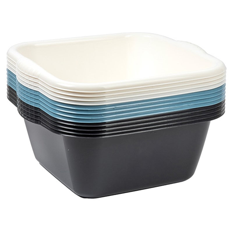 Square 3L Washing Bowl (order in multiples of 12)