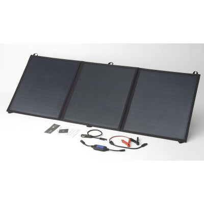 120watt fold up panel includes 10amp in-line pwm