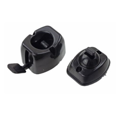 W4 Black Lever release door retainer