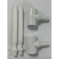 SC1234 hinge posts & pins white