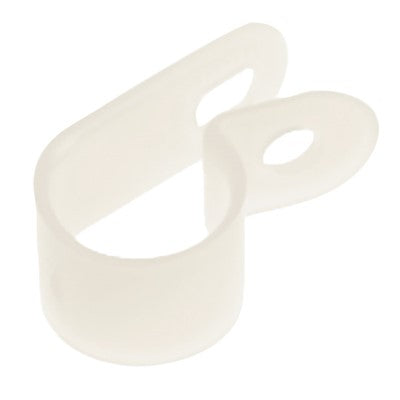 Fawo 6.5mm Plastic P Clip (order in multiples of 100)