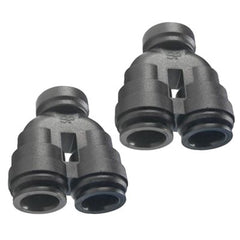 John Guest 12mm 2 Way Divider (2 Pack)