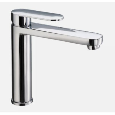 Reich Linnea L Kitchen Tap Chrome with 25cm Flexi hose rigid fittings