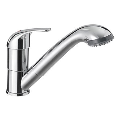Kama shower mixer (Julia head & hose) with barbed nozzles