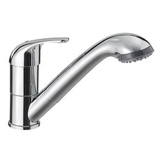 Kama shower mixer (Julia head & hose) with barbed nozzles