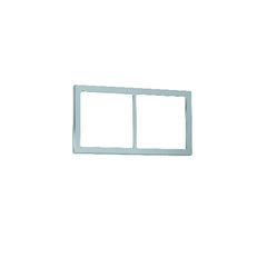 Fawo Silver Chrome double frame