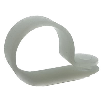 Fawo 19mm Plastic P Clip (order multiples of 100)