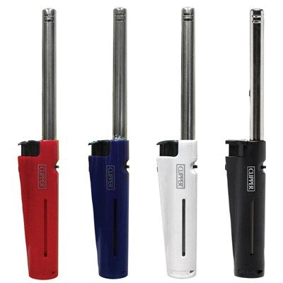 Clipper Tube Plus Gas Flame Lighter (order in multiples of 12)
