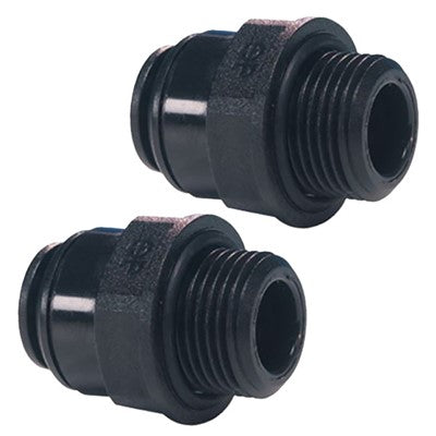 John Guest 12mm x 1/2 bsp 2 pack