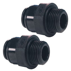 John Guest 12mm x 1/2 bsp 2 pack